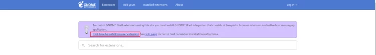 Shell User Theme Extension Not Enabled
