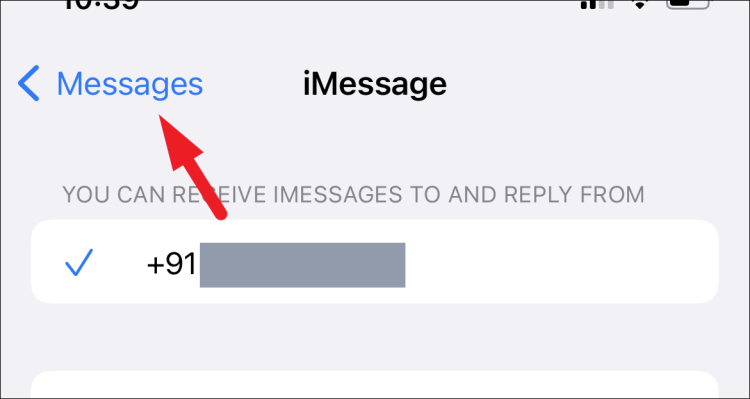 iMessage Sending From Email Instead Of Phone Number