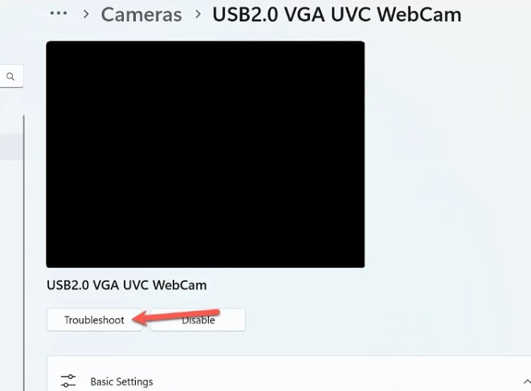 Camera Is Not Working Windows 11